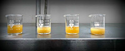 Beer samples for gravity readings