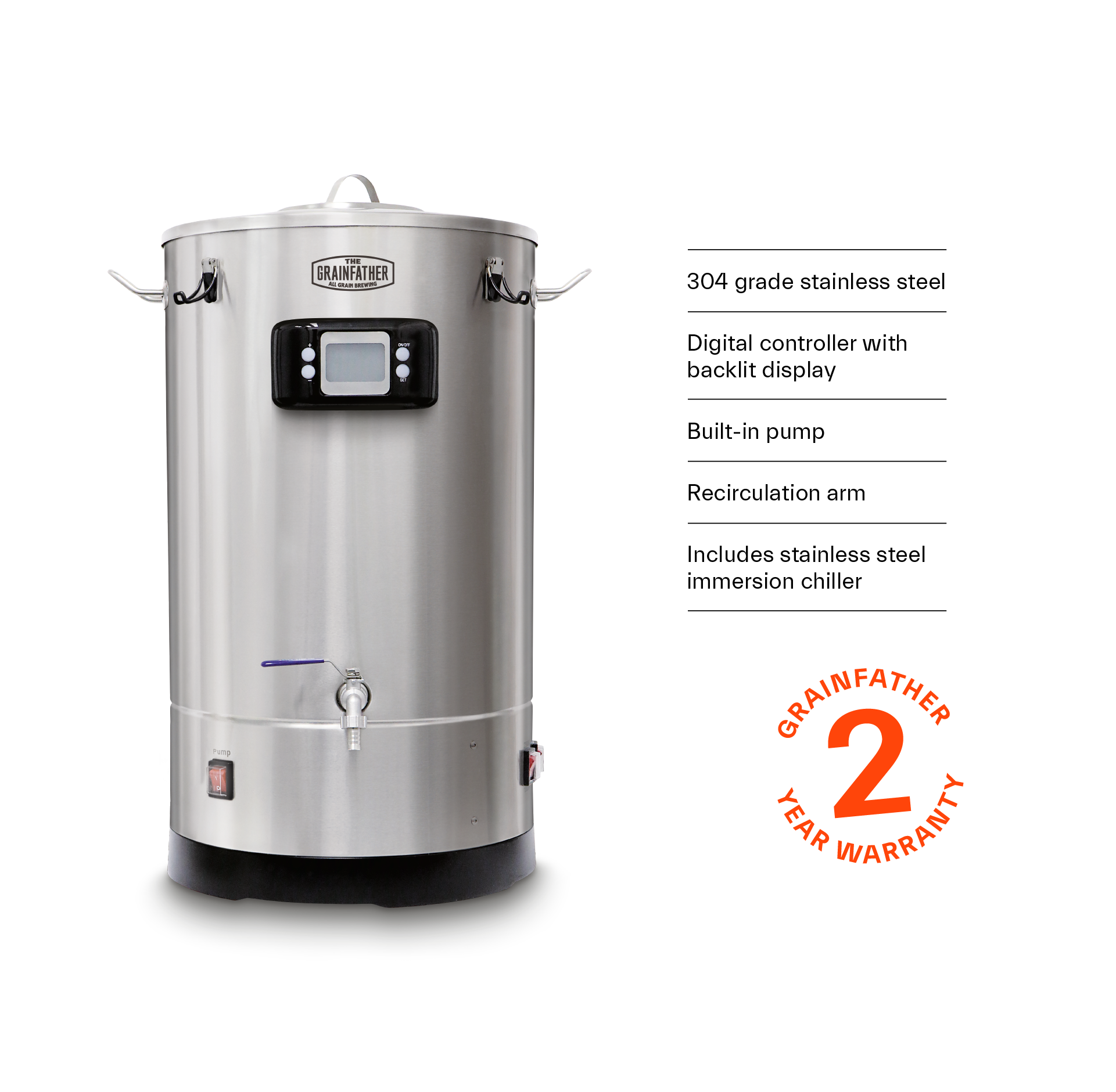Grainfather S40 Features